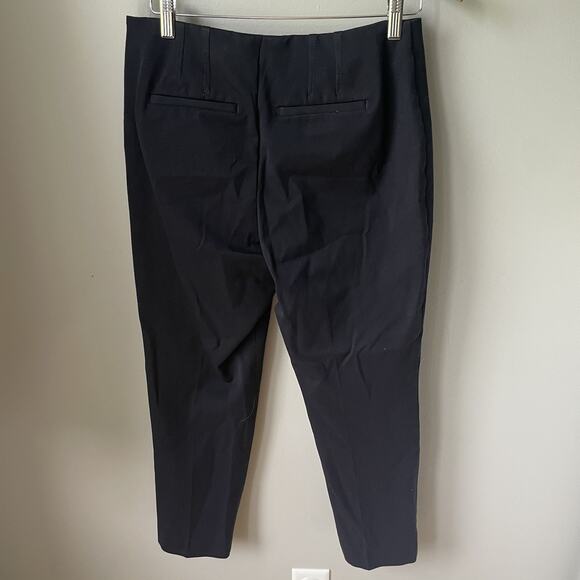 Talbots Womens Dress Pants Size 12 Petite Bi Stretch Straight Leg Curvy Navy - Picture 4 of 11